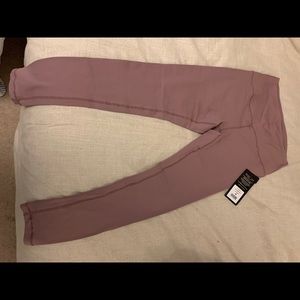 High waisted leggings- Mauve
